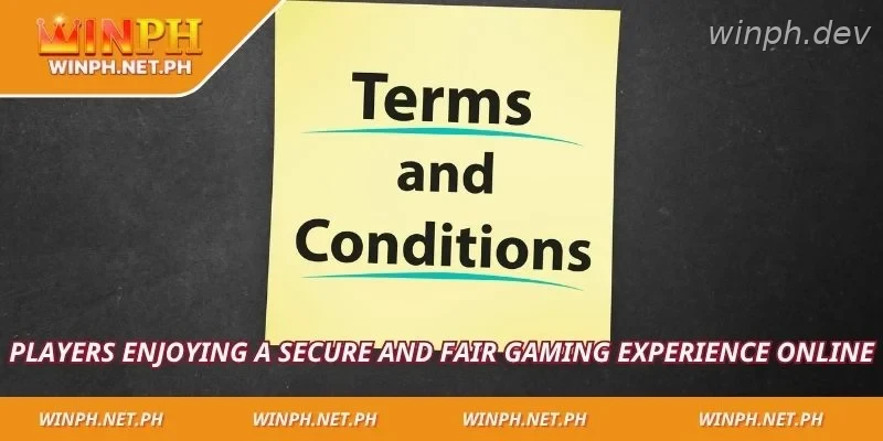 Players enjoying a secure and fair gaming experience online